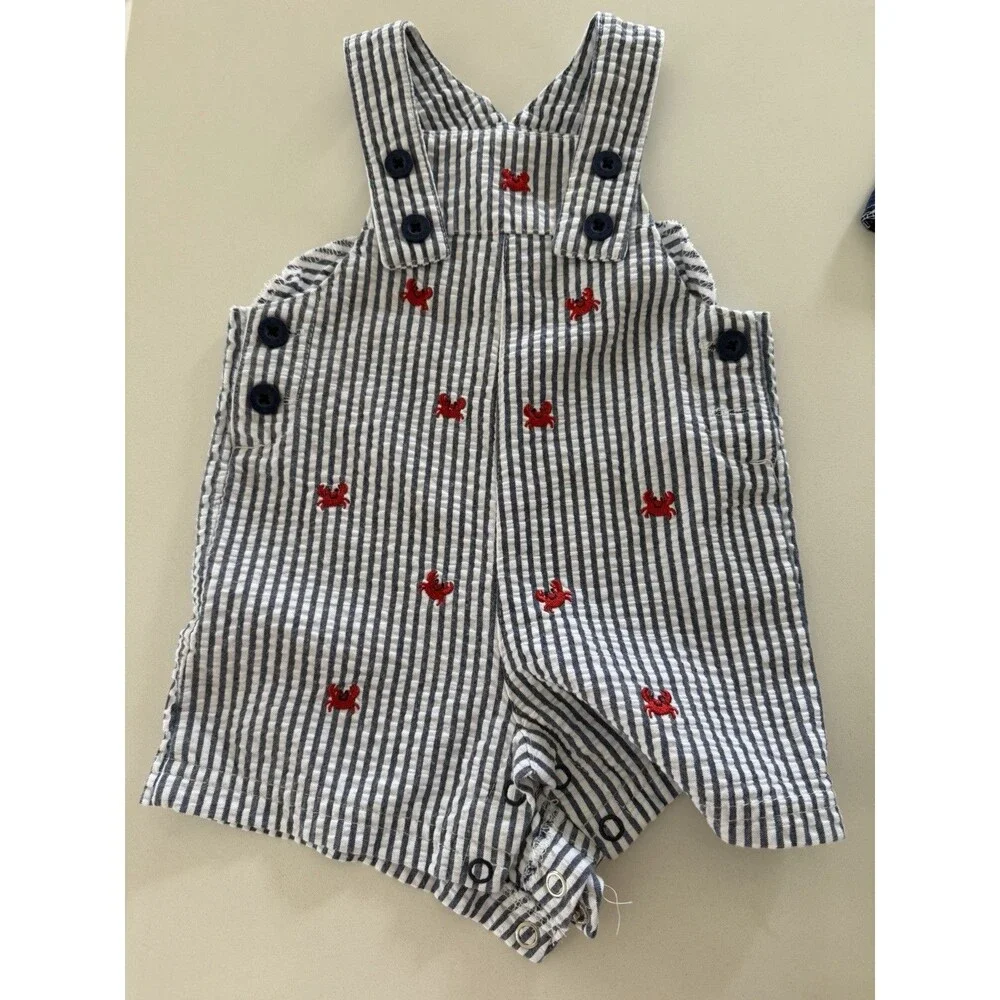 baby boy clothes bundle romper set shorts top summer holidays beach outfits 6-9M